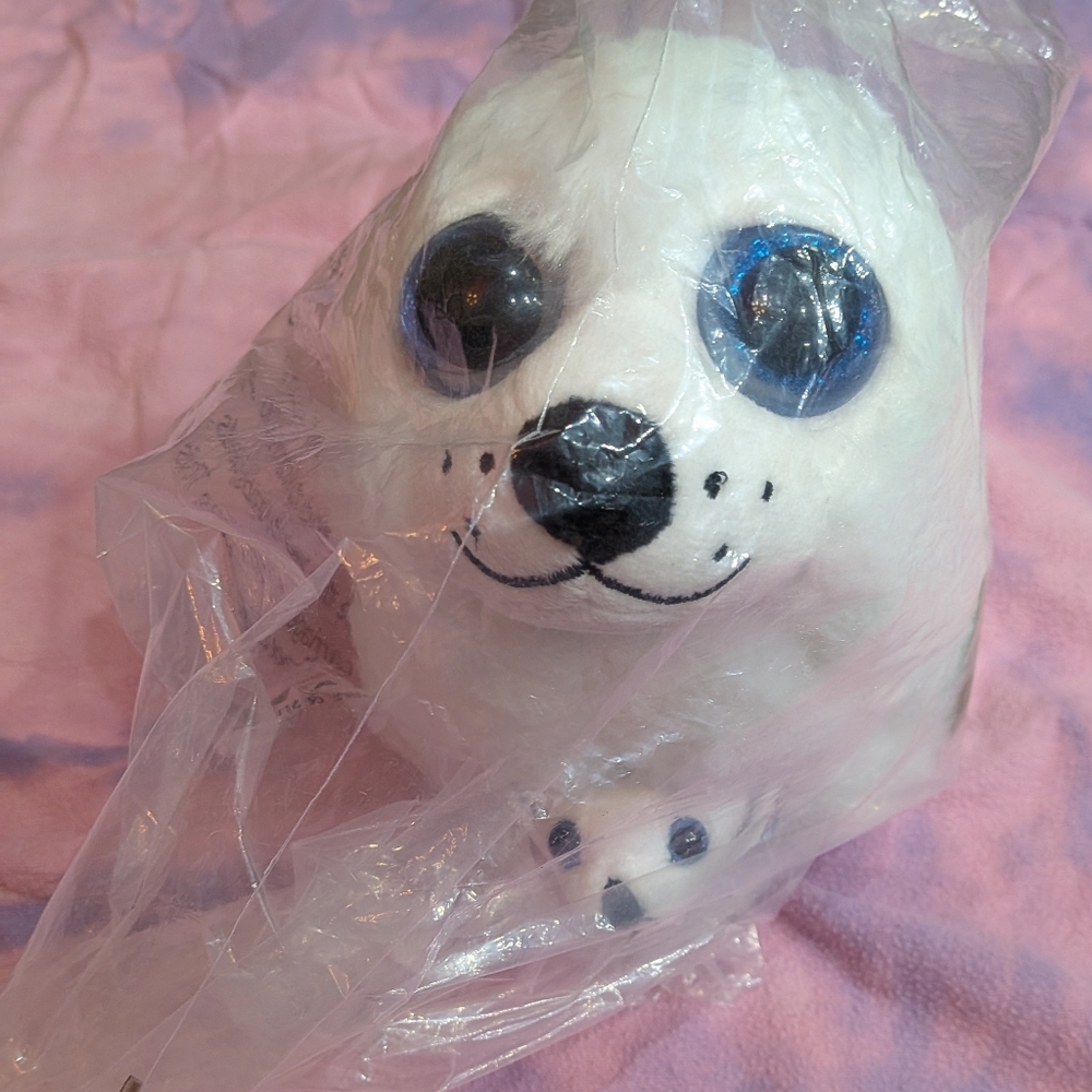 NEW Harp Seal Mom Baby Plush The Petting Zoo Stuffed Animal Toy Nature Plushie